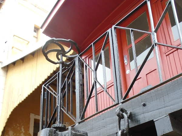 Vagão ferroviário restaurado